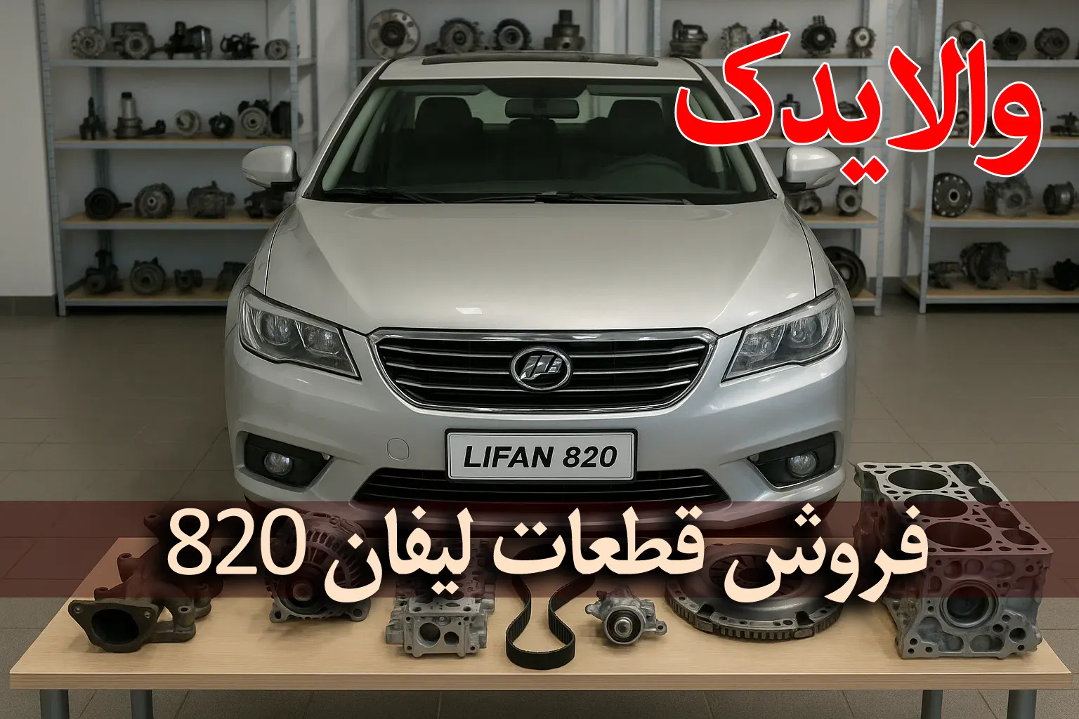 فروش لوازم یدکی لیفان 820 در تهران