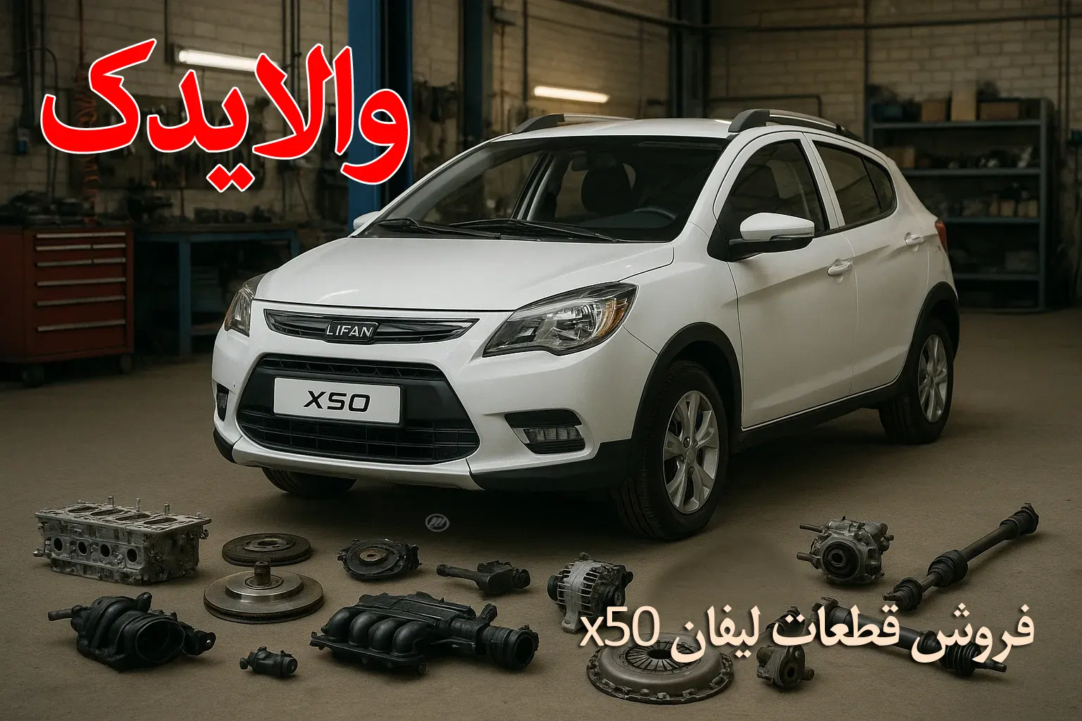 فروش لوازم یدکی لیفان x50 در تهران
