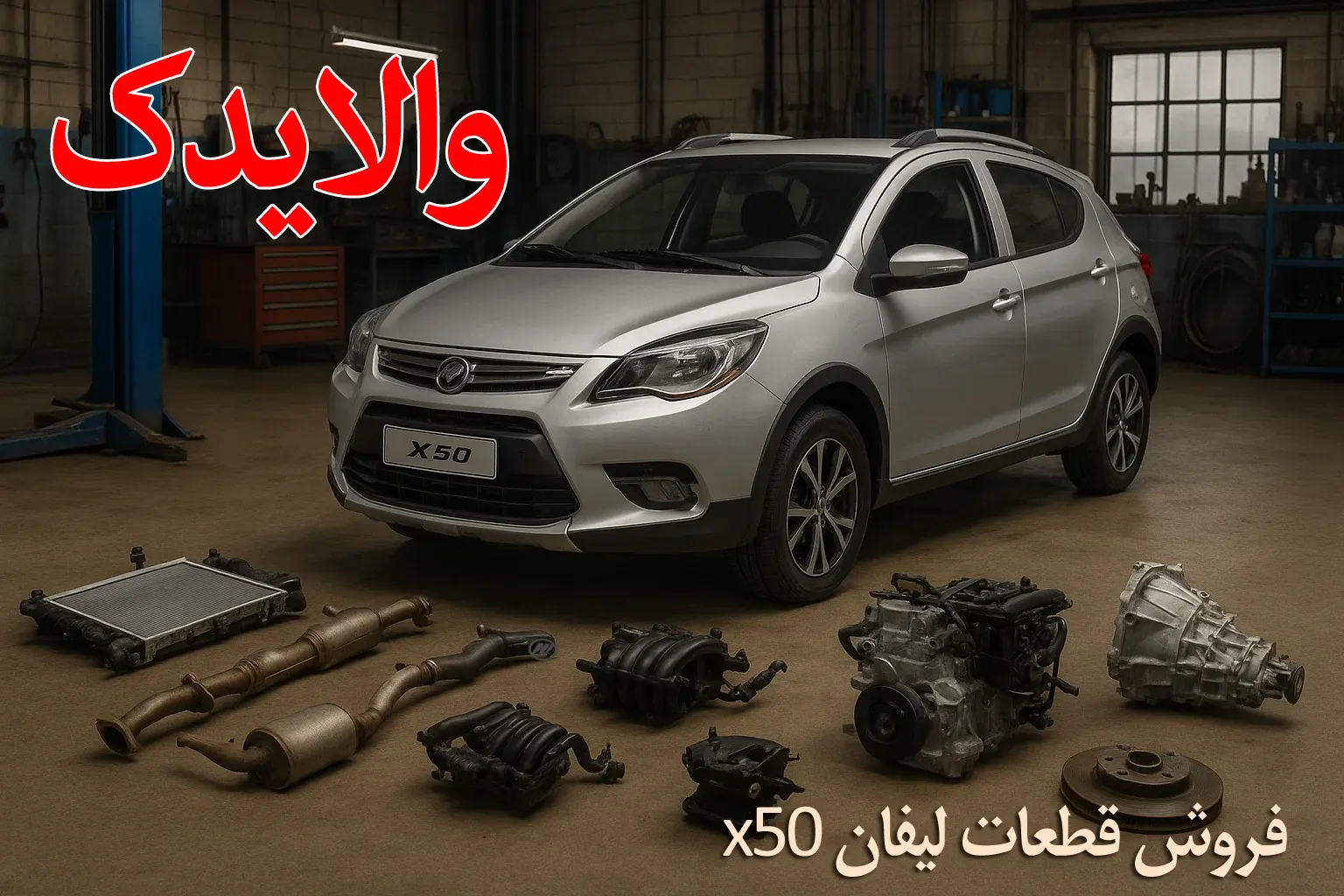 فروش لوازم یدکی لیفان x50 در تهران