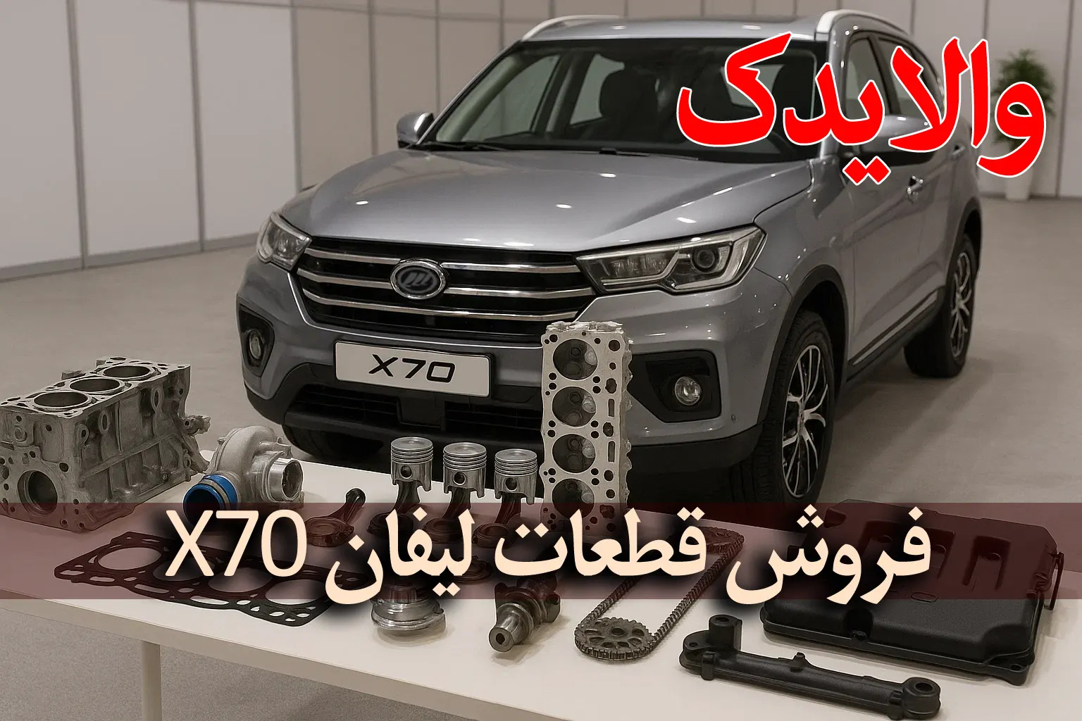 فروش لوازم یدکی لیفان x70 در تهران