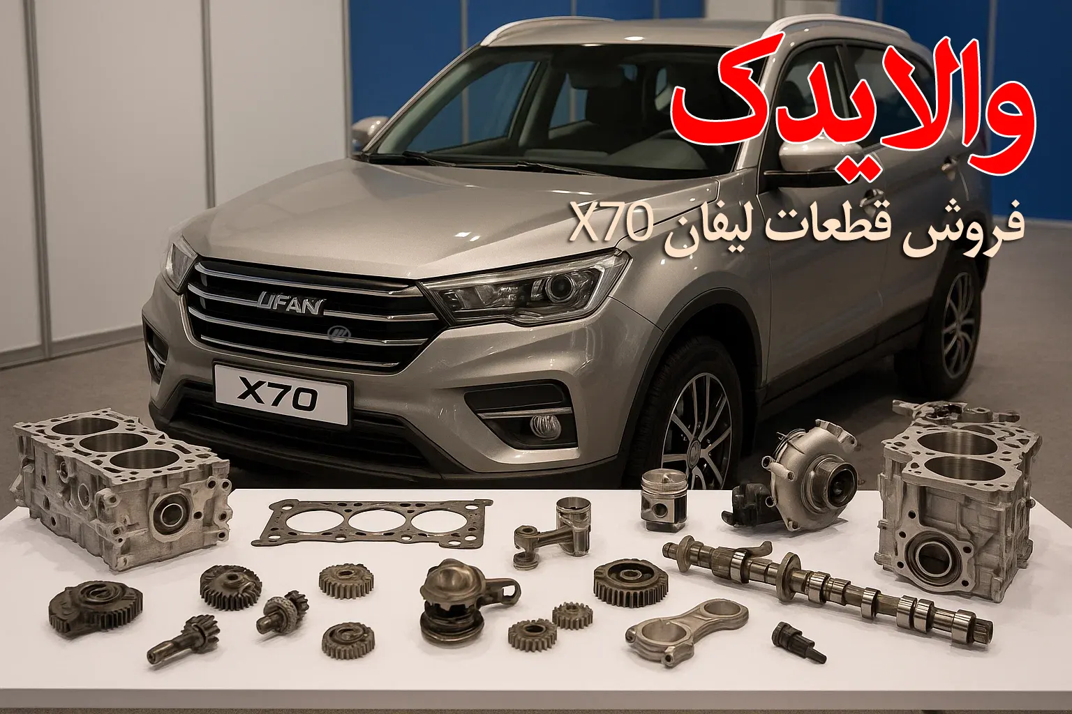 فروش لوازم یدکی لیفان x70 در تهران
