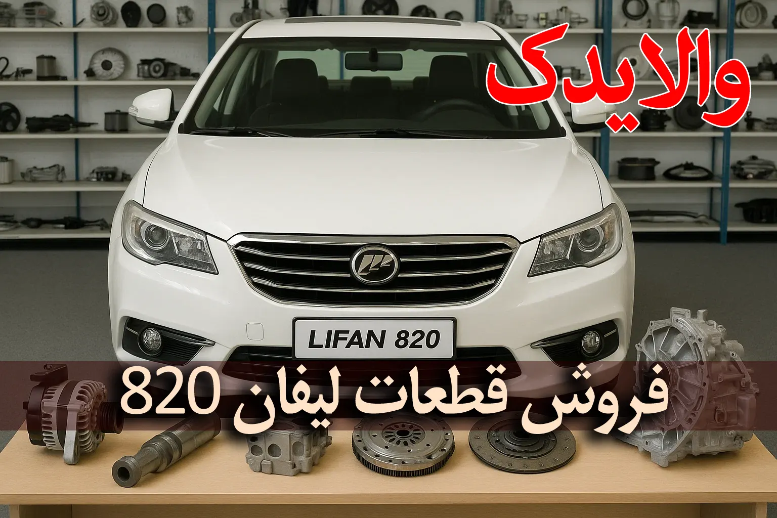 فروش لوازم یدکی لیفان 820 در تهران